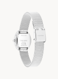 Silver Euphoria Stainless Steel Oval Watch  Women