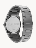 Green Grey Plated Steel Bracelet Watch  Men