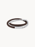 Brown CK Fuse Bracelet  Men