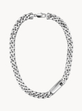 Silver CK Hallmark Bold Chain Necklace  Men