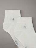 White 3 Pack Soft Cotton Stretch Ankle Socks  Men