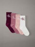 Multi 4 Pack Crew Socks  Women
