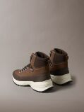 Brown Leather Hybrid Hike Runner Boots  Men