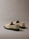 Μπεζ Thea - Δερμάτινα Loafers  Γυναίκα