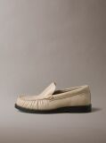 Μπεζ Thea - Δερμάτινα Loafers  Γυναίκα