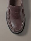 Καφέ Thea - Δερμάτινα Loafers  Γυναίκα