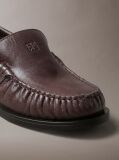 Καφέ Thea - Δερμάτινα Loafers  Γυναίκα