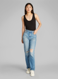 Denim Authentic Slim Τζιν Σε Ίσια Γραμμή  Γυναίκα