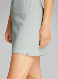 Green Waffle Texture Halterneck Dress  Women