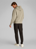 Μπεζ Hoodie Από Βαμβακερό Terry Με Μονόγραμμα  Άνδρας