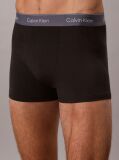 Black 3 Pack Relaxed Dart Trunks - Icon Cotton Stretch  Men