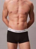 Μαύρο Σετ 3 Χαμηλόμεσα Μπόξερ - Icon Cotton Stretch  Άνδρας