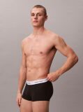 Μαύρο Σετ 3 Χαμηλόμεσα Μπόξερ - Icon Cotton Stretch  Άνδρας