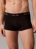 Μαύρο Σετ 3 Χαμηλοκάβαλα Μπόξερ - Icon Cotton Stretch  Άνδρας