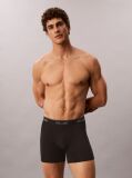 Μαύρο Σετ 3  Εφαρμοστά Μπόξερ - Icon Cotton Stretch  Άνδρας