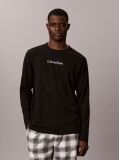 Black Flannel Pyjama Set  Men
