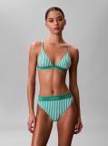 Green Triangle Bikini Top - CK Icon  Women