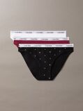 Multi 3 Pack Bikini Briefs - Icon Logo  Women
