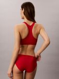 Red Unlined Bralette - Icon Cotton Modal  Women