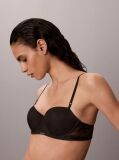 Black Push Up Balconette - Icon Stretch Lace  Women
