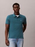 Green Cotton Piqué Polo Shirt  Men