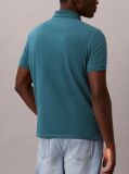 Green Cotton Piqué Polo Shirt  Men