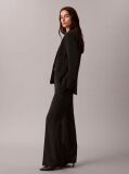 Black Soft Twill Classic Blazer  Women