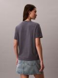 Γκρι T-Shirt Με Λογότυπο  Γυναίκα
