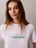 Λευκό T-shirt Με Κλασικό NYC Λογότυπο  Γυναίκα