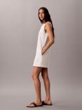 White Denim Shift Dress  Women