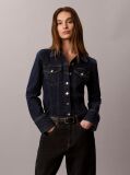 Denim Sculpt Denim Trucker Button-Down Shirt  Women