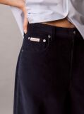 Blue Corduroy Wide Leg Trousers  Women