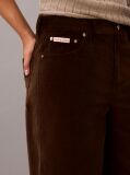 Brown Corduroy Wide Leg Trousers  Women