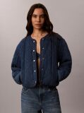 Denim Quilted Denim Liner Jacket  Women