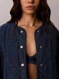 Denim Quilted Denim Liner Jacket  Women