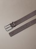 Brown Pebbled Full-Grain Leather Belt  Men