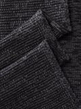Pink Leather Patch Marl Scarf With Wool  Men