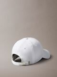 White Twill Logo Cap  Women