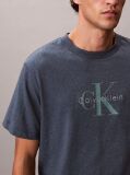 Μπλε T-Shirt Με Λογότυπο  Άνδρας