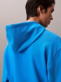 Μπλε Άνετο Hoodie Με Μονόγραμμα  Άνδρας