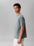 Γκρι T-Shirt Με Γραφικό Λογότυπο  Άνδρας