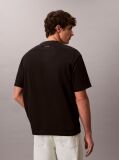 Μαύρο T-Shirt Με Γραφικό Λογότυπο  Άνδρας