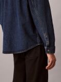 Denim 90s Logo Denim Overshirt  Men