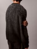 Pink Merino Wool Blend Ombre Jumper  Men