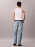 Denim Τζιν Με Ισια 90s Γραμμή Και Λογότυπο  Άνδρας
