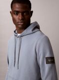 Γκρι Βαμβακερό Hoodie Με Κουκούλα Και Λογότυπο  Άνδρας