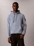 Γκρι Βαμβακερό Hoodie Με Κουκούλα Και Λογότυπο  Άνδρας