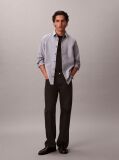 Blue Solid Classic Oxford Button-Down Shirt  Men