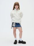 Beige Kids' Teddy Half-Zip Sweatshirt  Girls