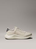 Beige Mirrored Silver Tab Ultralight Trainers  Women
